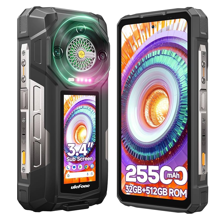 Amazon.com: Ulefone Armor 33 Pro 5G Dual Screen Rugged Phone